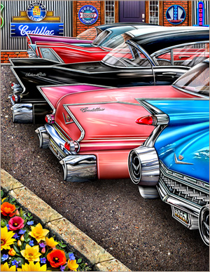 Kings of Fins-painted in mixed media in 2026 by Michael Fishel