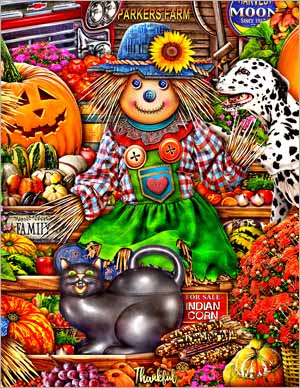 Happy Fall Y'all painted by Michael Fishel