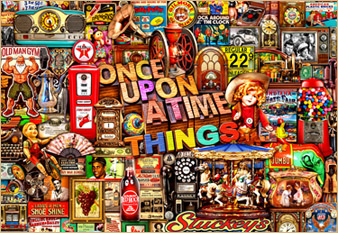  Once Upon a Time Things- painted in mixed media in 2026 by Michael Fishel